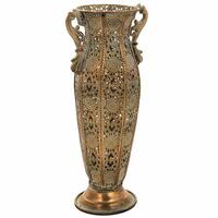 Vase Alexandra House Living Guld Jern 11 x 34 x 11 cm