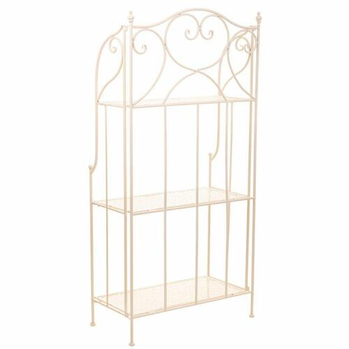 Hylder Alexandra House Living Hvid Metal Jern 30 x 70 x 30 cm