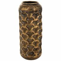 Vase Alexandra House Living Guld Jern 23 x 57 x 23 cm