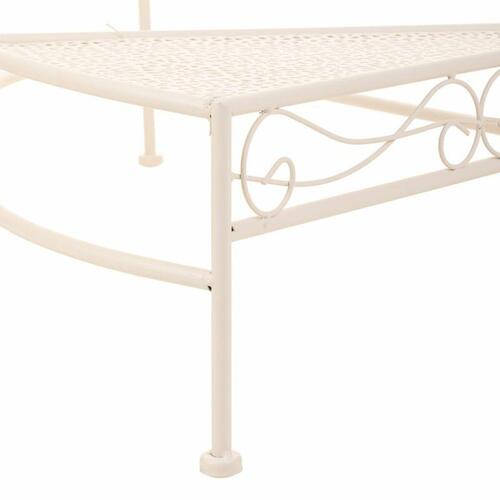 Urtepotteholder Alexandra House Living Hvid Metal Jern 25 x 37 x 59 cm