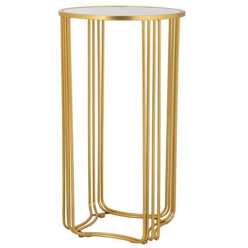 Hjørnebord Alexandra House Living Guld 38 x 70 x 38 cm