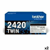 Toner Brother HLL2310D 2350DW 2370DN 2375DW MFCL2710DW 2730DW 2750DW Sort (2 enheder)