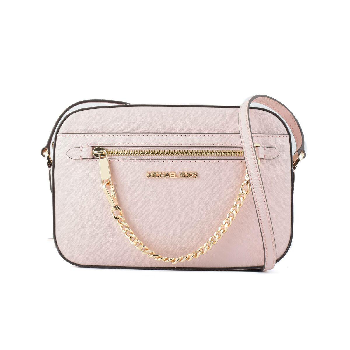 Crossbody taske Michael Kors - Powder Blush, 24 × 18 × 6 cm billede