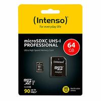 Mikro SD-kort INTENSO SDXC 64GB