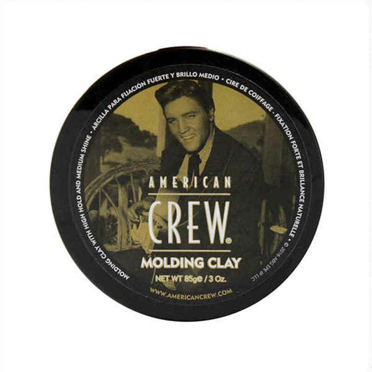 Ler til håret Molding Clay American Crew (85 g)