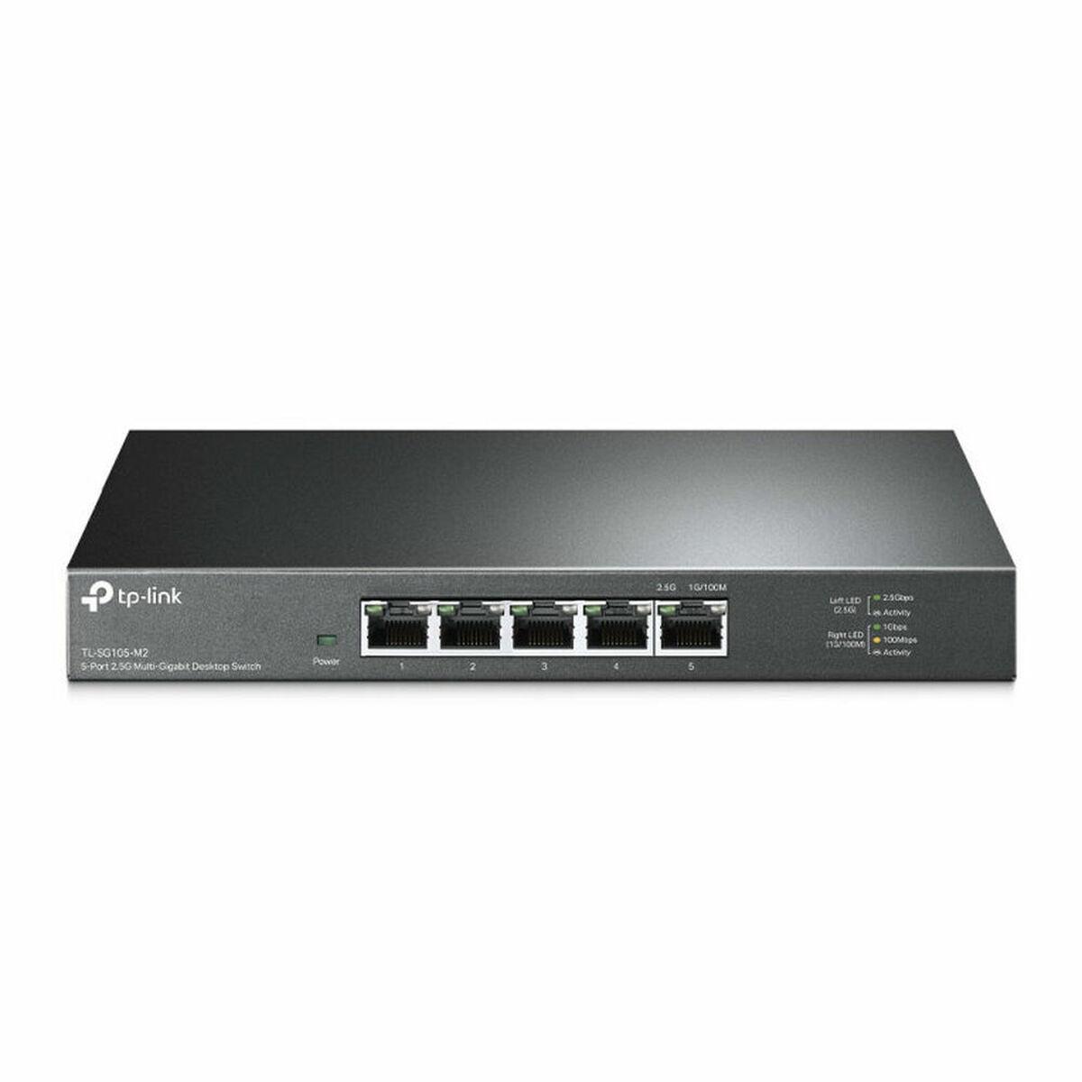 TP-Link TL-SG105-M2 switch - Sort, 5-porte multi-gigabit