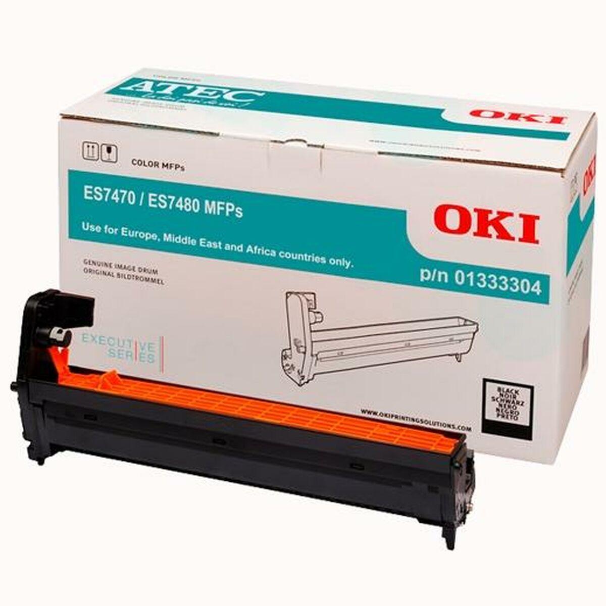 OKI printertromle 01333304 - Sort, 30.000 sider billede