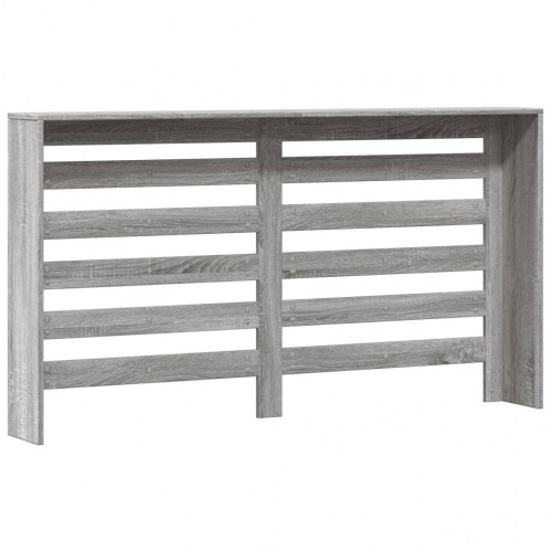 Radiatorskjuler 149 x 20 x 82 cm - grå sonoma-eg