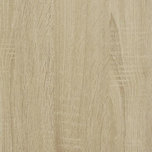 Rullebord 72x33x42,5 cm konstrueret træ sonoma-eg