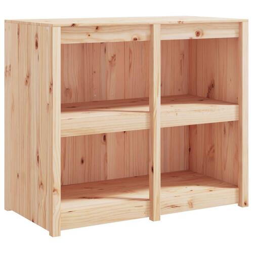 Udendørs køkkenskab 106x55x92 cm massivt fyrretræ