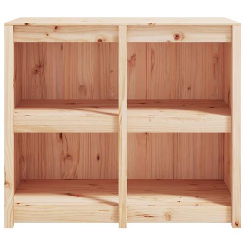 Udendørs køkkenskab 106x55x92 cm massivt fyrretræ