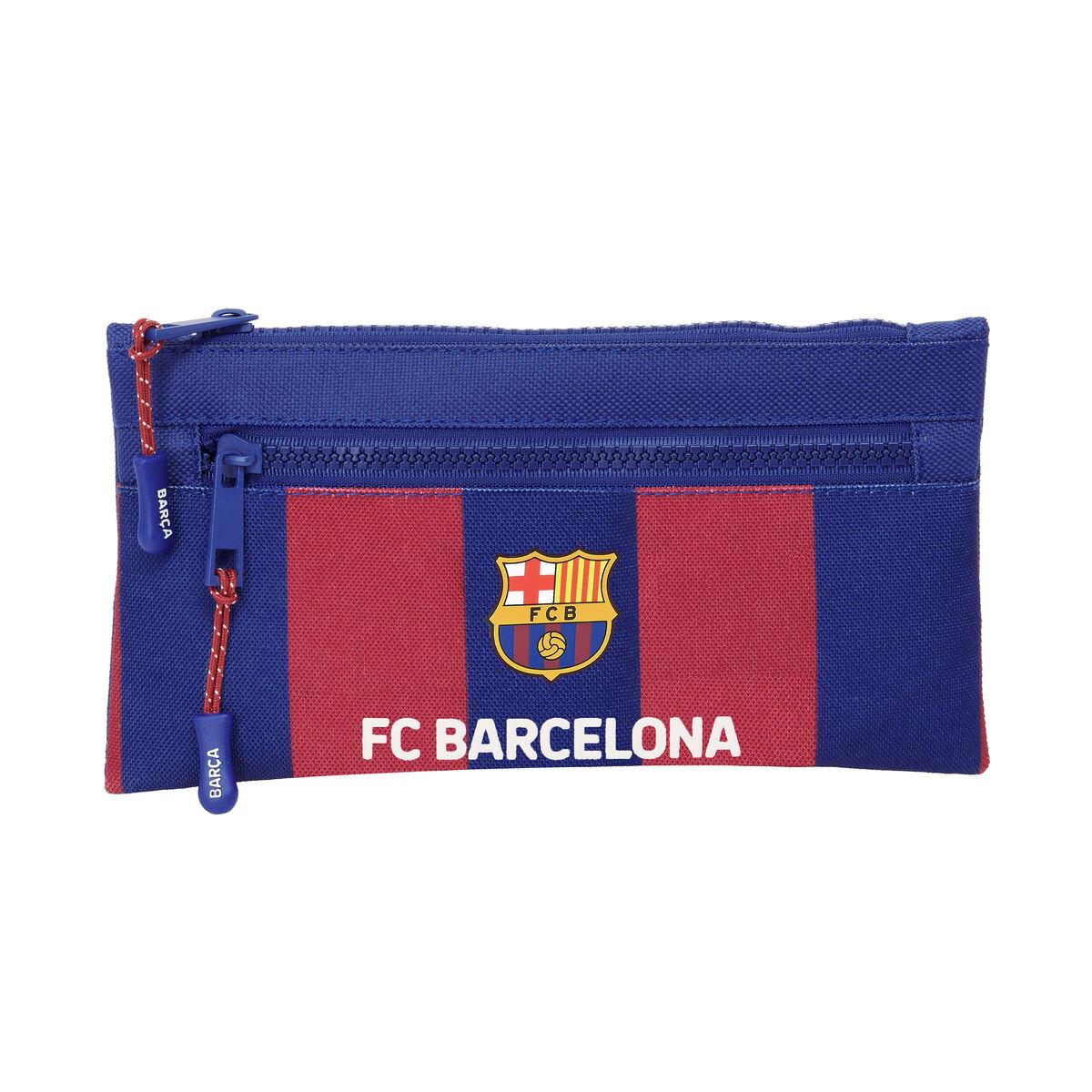 Penalhus F.C. Barcelona 24/25 Rødbrun Marineblå 22 x 11 x 1 cm