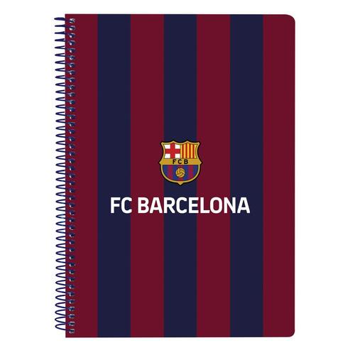 Notesbog F.C. Barcelona 24/25 Rødbrun Marineblå A5 80 Ark