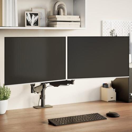 Dobbelt skærmholder maks. 27" skærm 20 kg VESA-mål 75/100 mm