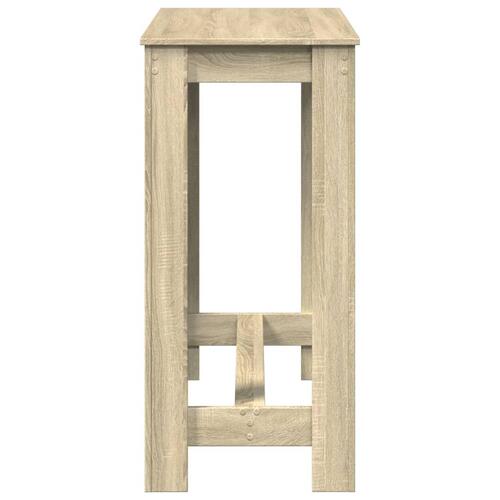 Barbord 102x50x103,5 cm konstrueret træ sonoma-eg