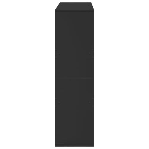 Bogreol/rumdeler 100x33x115 cm sort
