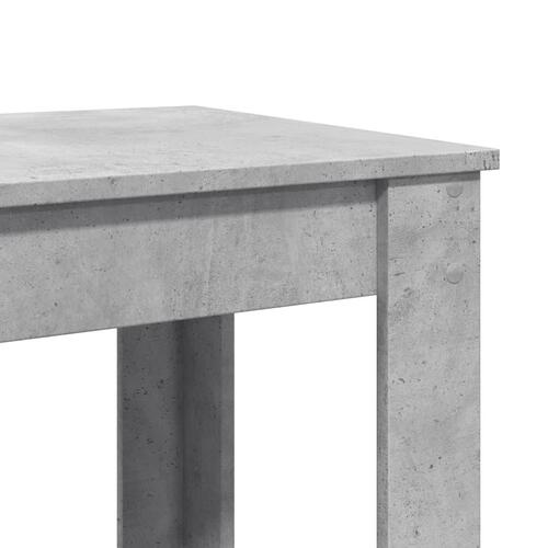 Barbord 51x50x103,5 cm konstrueret træ betongrå