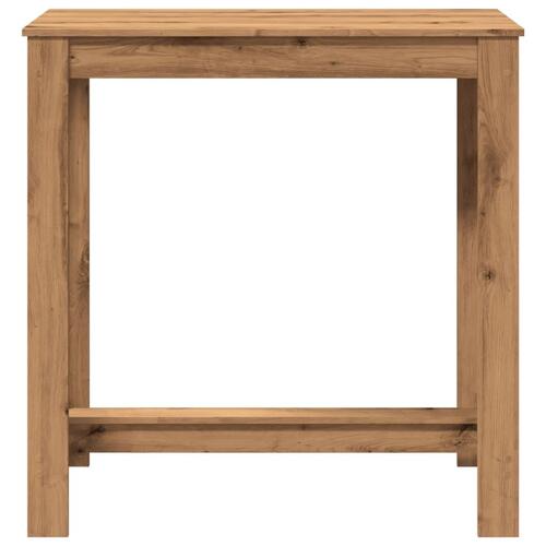 Barbord 102x50x103,5 cm konstrueret træ gammelt trælook