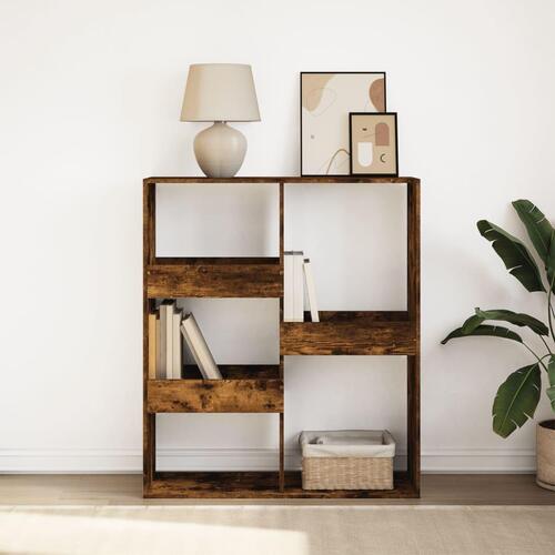 Bogreol/rumdeler 100x33x115 cm røget egetræsfarve