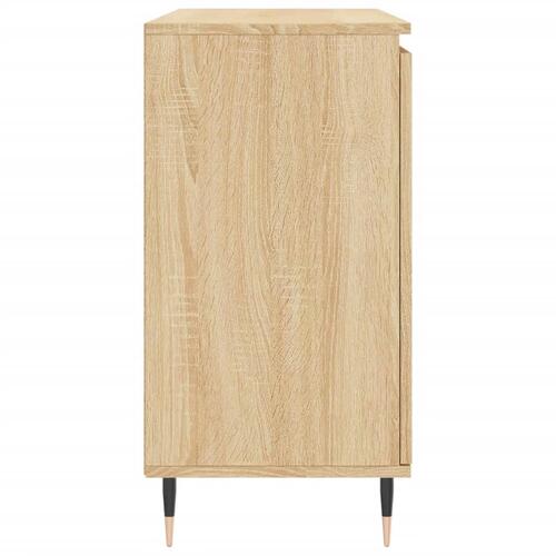 Skænk 104x35x70 cm konstrueret træ sonoma-eg