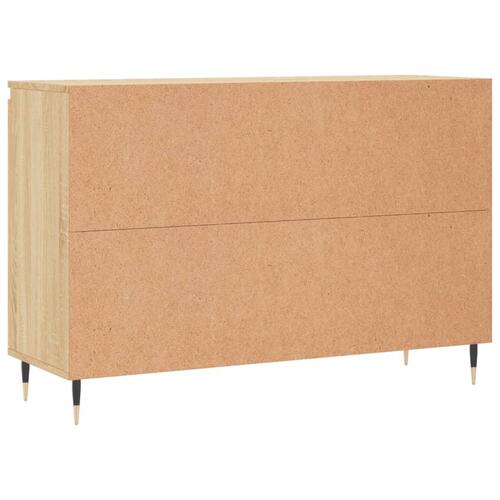 Skænk 104x35x70 cm konstrueret træ sonoma-eg