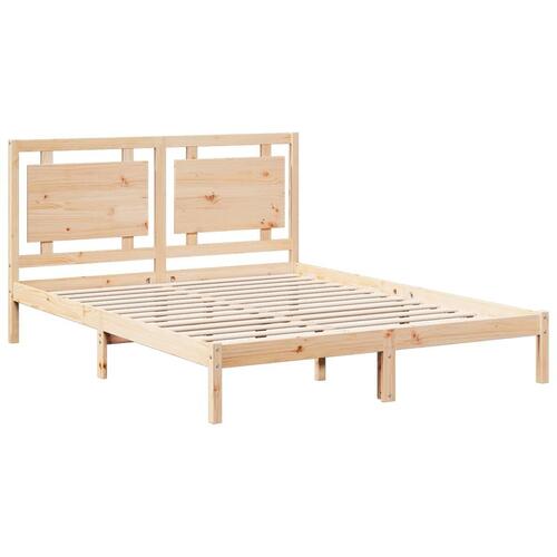 Ekstra lang sengeramme uden madras 160x220 cm massivt træ