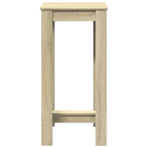 Barbord 51x50x103,5 cm konstrueret træ sonoma-eg