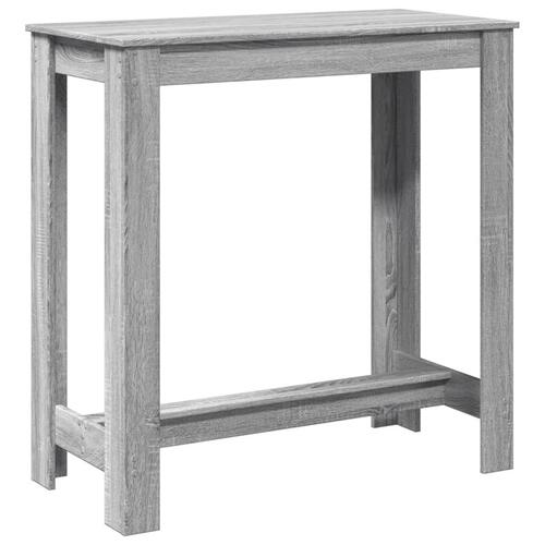 Barbord 102x50x103,5 cm konstrueret træ grå sonoma-eg