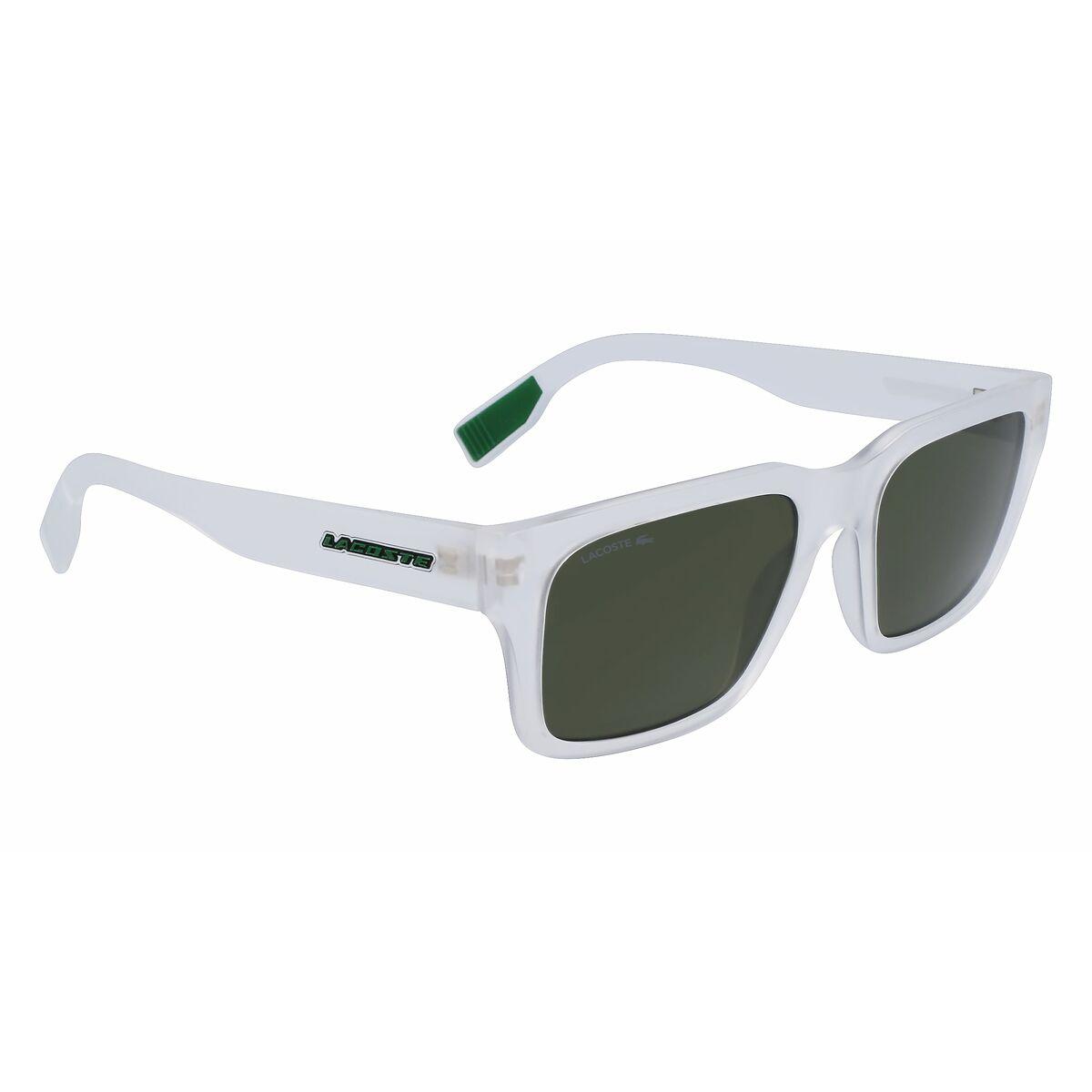 Lacoste L6004S-970 solbriller til mænd - gennemsigtig, Ø 55 mm billede