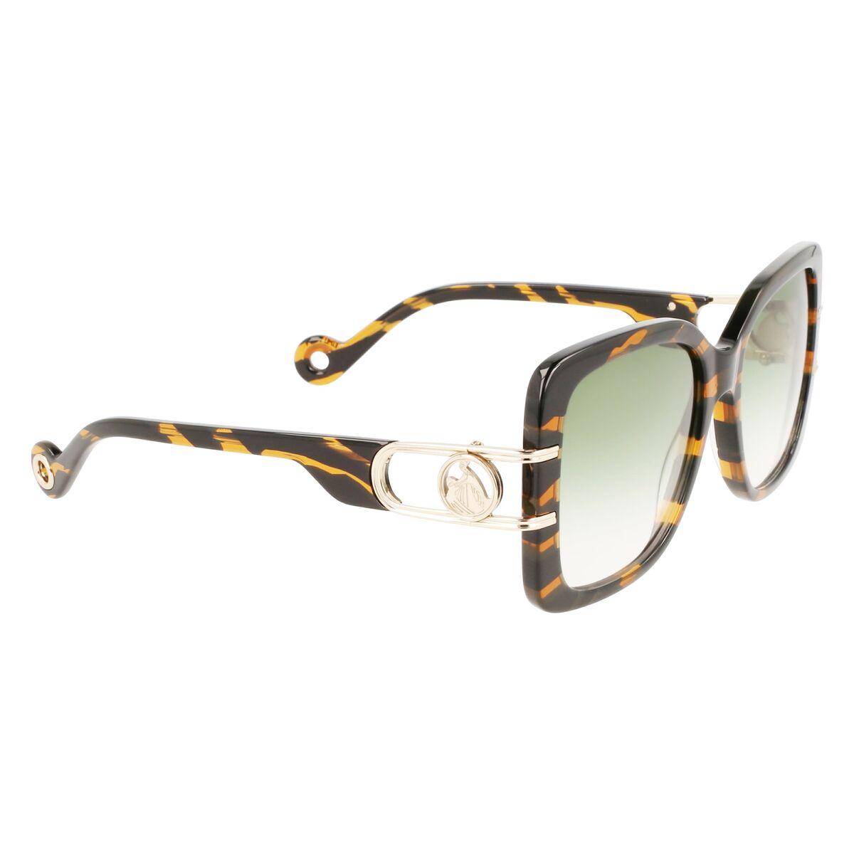 Lanvin LNV624S-236 damesolbriller - brun, Ø 53 mm