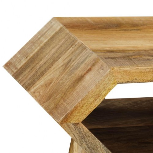 Konsolbord massivt mangotræ 90 x 35 x 76 cm