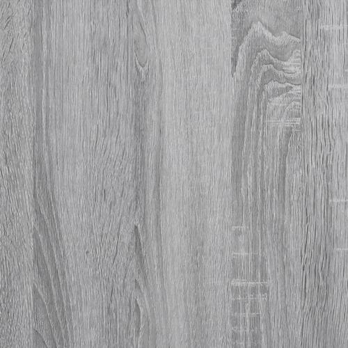 Rullebord 37x33x42,5 cm konstrueret træ grå sonoma-eg