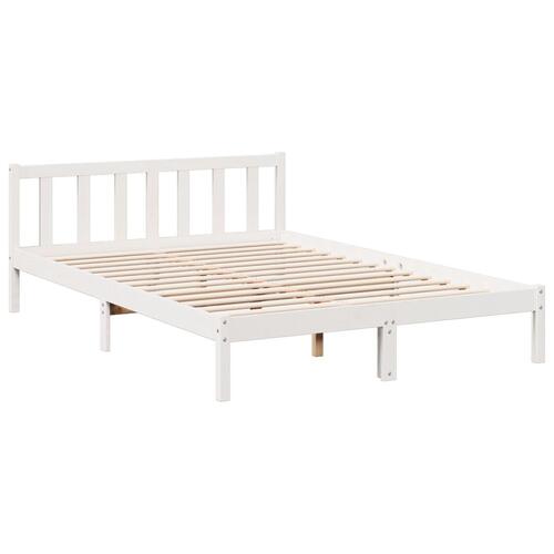 Ekstra lang sengeramme uden madras 160x220 cm massivt fyrretræ