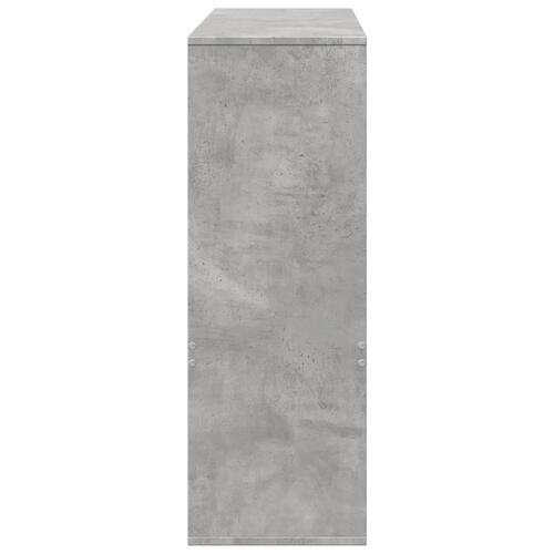 Bogreol/rumdeler 100x33x94,5 cm betongrå
