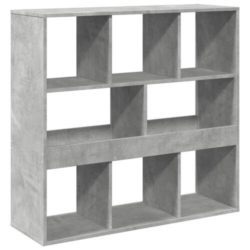 Bogreol/rumdeler 100x33x94,5 cm betongrå