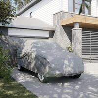 Bilovertræk til SUV ikke-vævet stof str. L grå