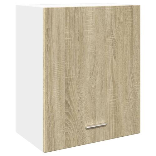 Vægskab 50x31x60 cm konstrueret træ sonoma-eg