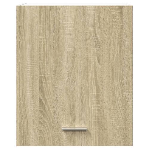 Vægskab 50x31x60 cm konstrueret træ sonoma-eg