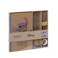 Stationært sæt Stitch 10 Dele Blå