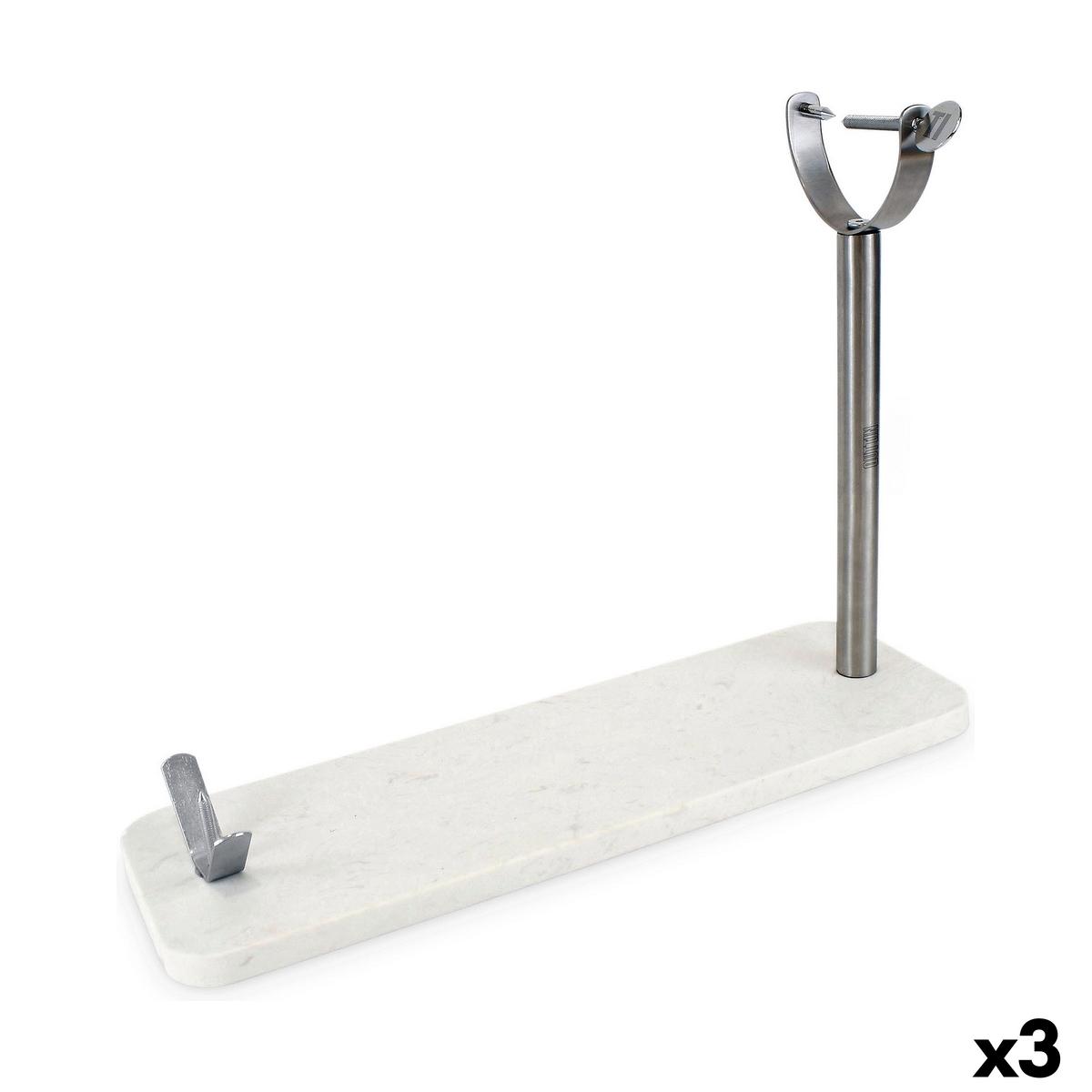 Quttin skinkeholder i marmor og stål 48,5 × 16 × 1,8 cm (3 stk.)