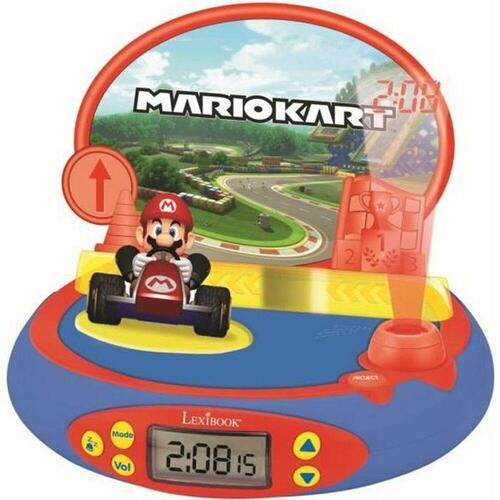Vækkeur Lexibook Mario Kart Projektor med lyd