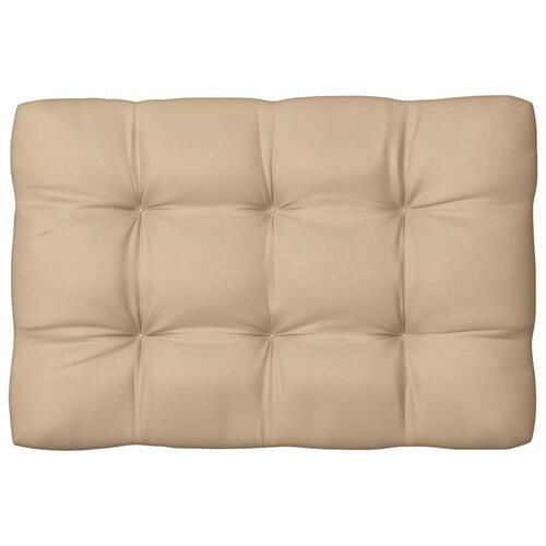 Pallehynde 120x80x12 cm stof beige (OUTLET A)