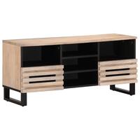 Tv-bord 100x34x46 cm massivt mangotræ