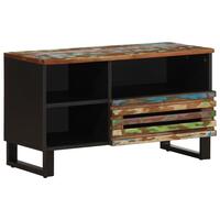 Tv-bord 80x34x46 cm massivt akacietræ