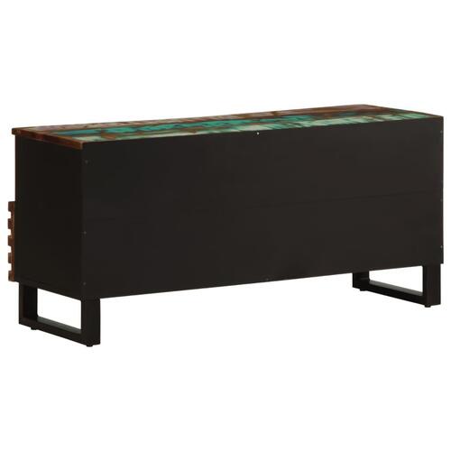 Tv-bord 100x34x46 cm massivt akacietræ
