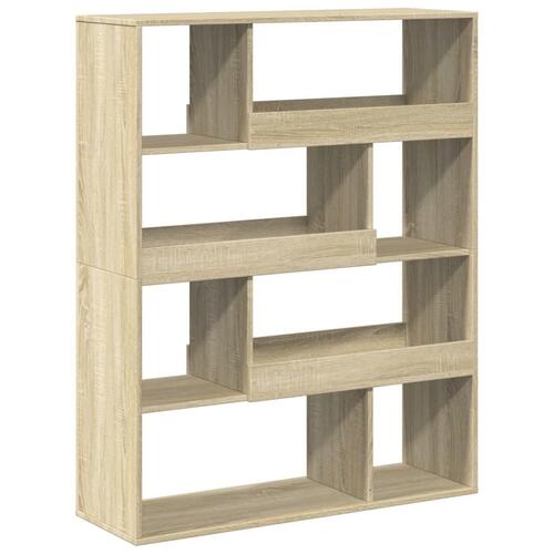 Rumdeler 100x33x125,5 cm konstrueret træ sonoma-eg