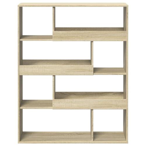 Rumdeler 100x33x125,5 cm konstrueret træ sonoma-eg