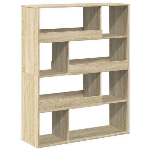 Rumdeler 100x33x125,5 cm konstrueret træ sonoma-eg