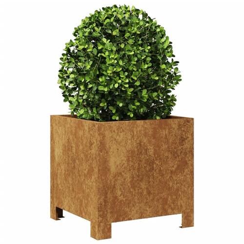 Havekrukker 2 stk. 30x30x30 cm i vejrbestandigt stål