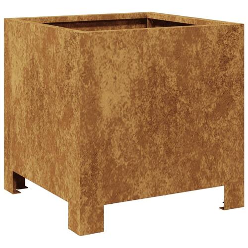 Havekrukker 2 stk. 30x30x30 cm i vejrbestandigt stål
